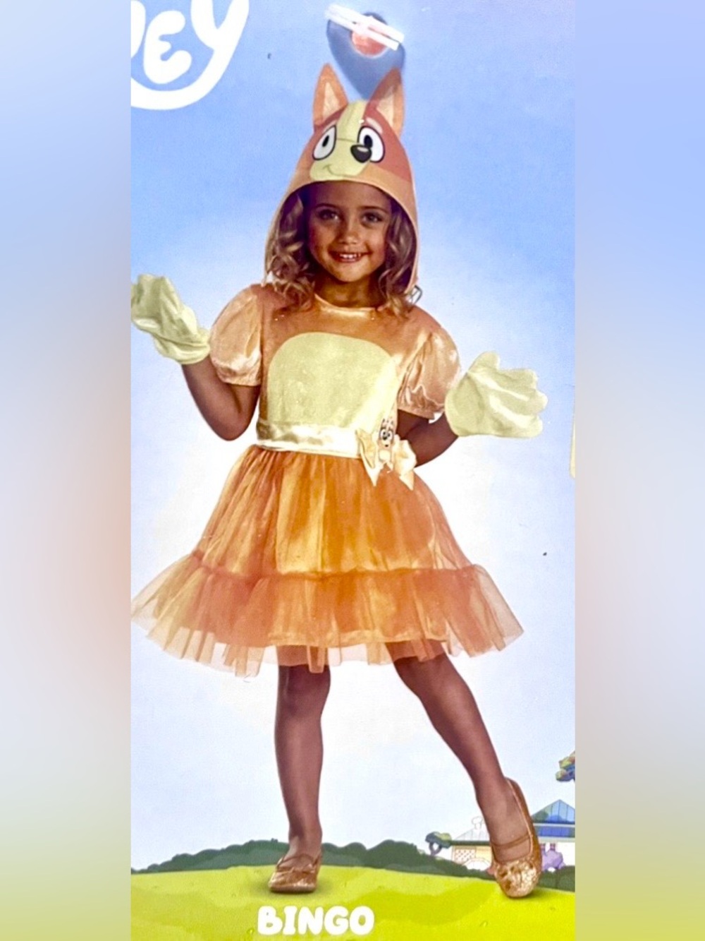 Bluey Bingo 3T-4T Halloween costume dress NWT